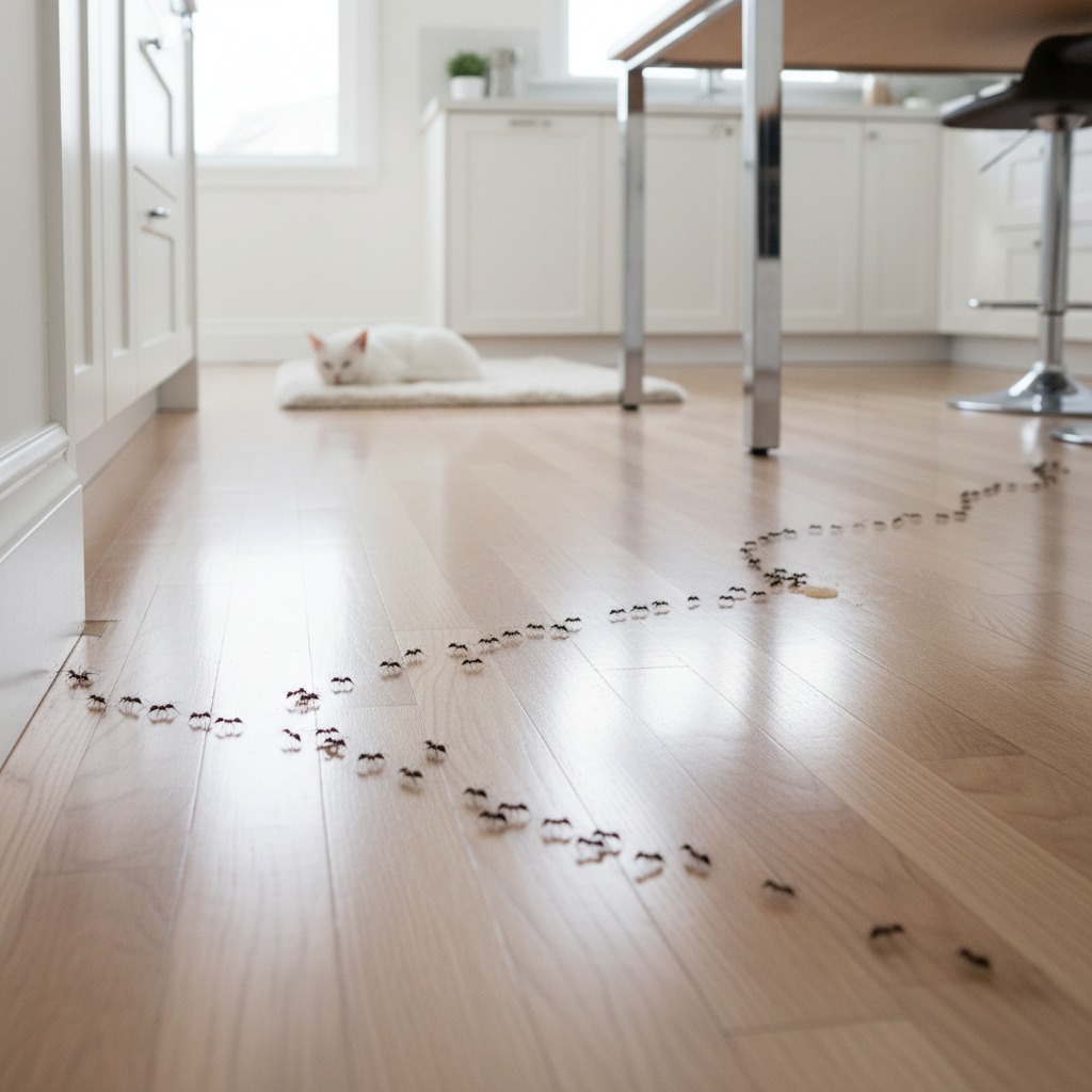 odorous house ants Raleigh NC kitchen infestation