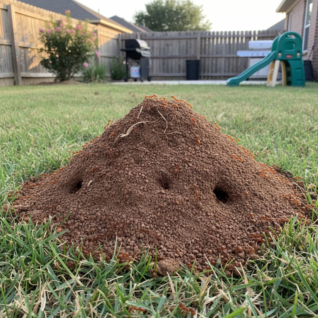 ant control Raleigh NC fire ant colony infestation